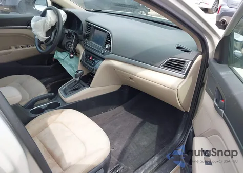 2018 Hyundai Elantra Sel из США, поврежденный, VIN KMHD84LF4JU523481